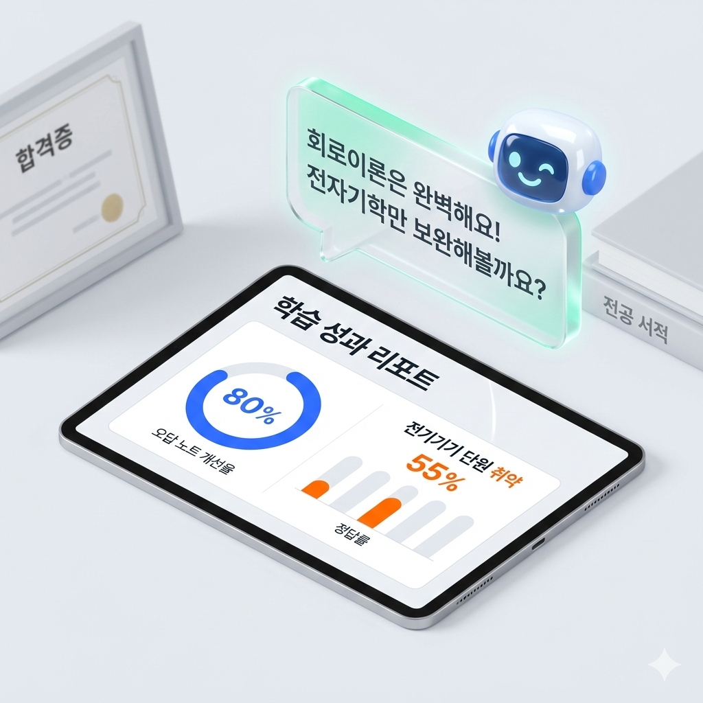 AI 학습 코치 화면